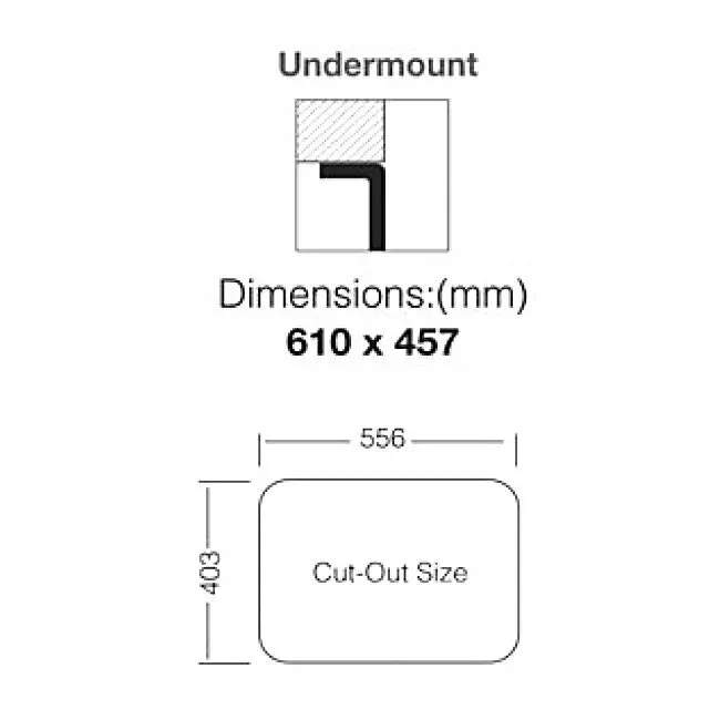 Artusi Single Bowl Undermount Sink