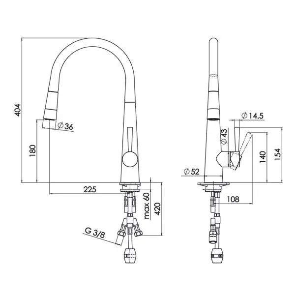 Franke Pull Out Tap