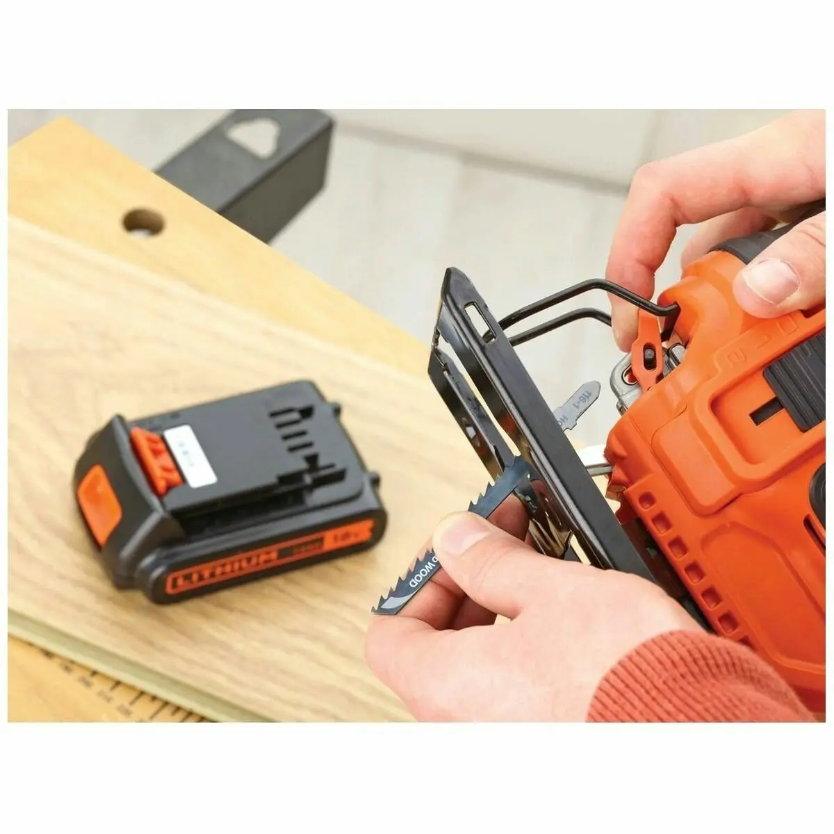 Black & Decker 18V Lithium Jigsaw Bare Unit