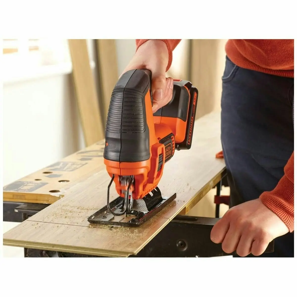 Black & Decker 18V Lithium Jigsaw Bare Unit