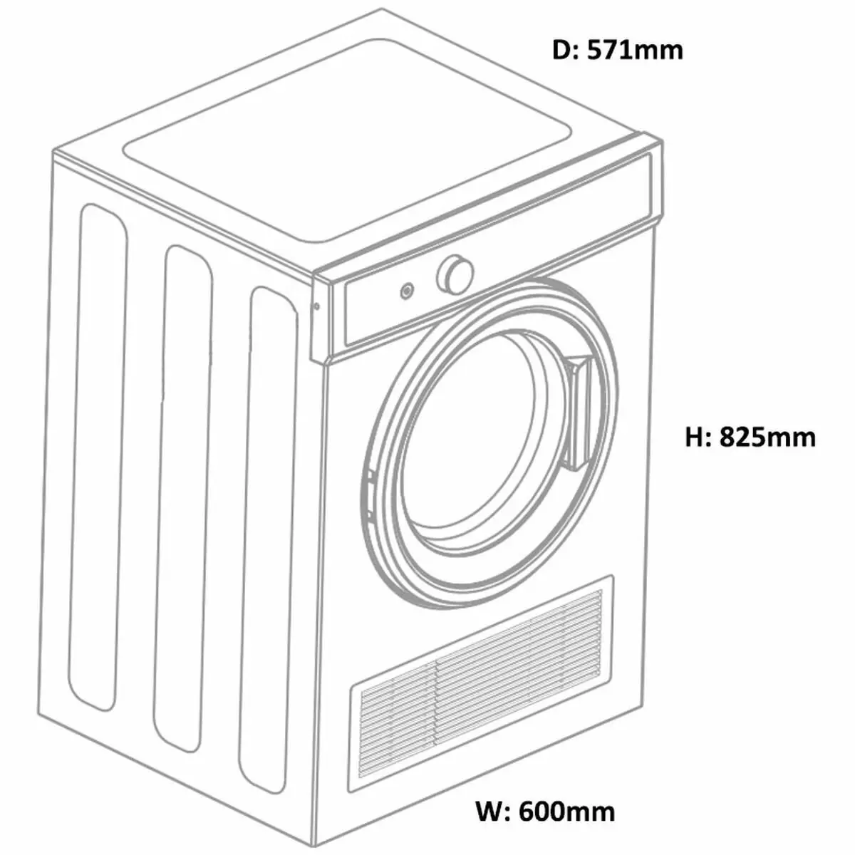 Fisher & Paykel Series 3 6kg Vented Dryer