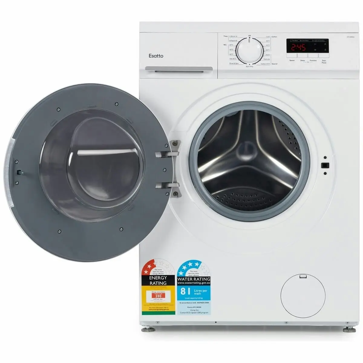 Esatto 8kg Front Load Washing Machine