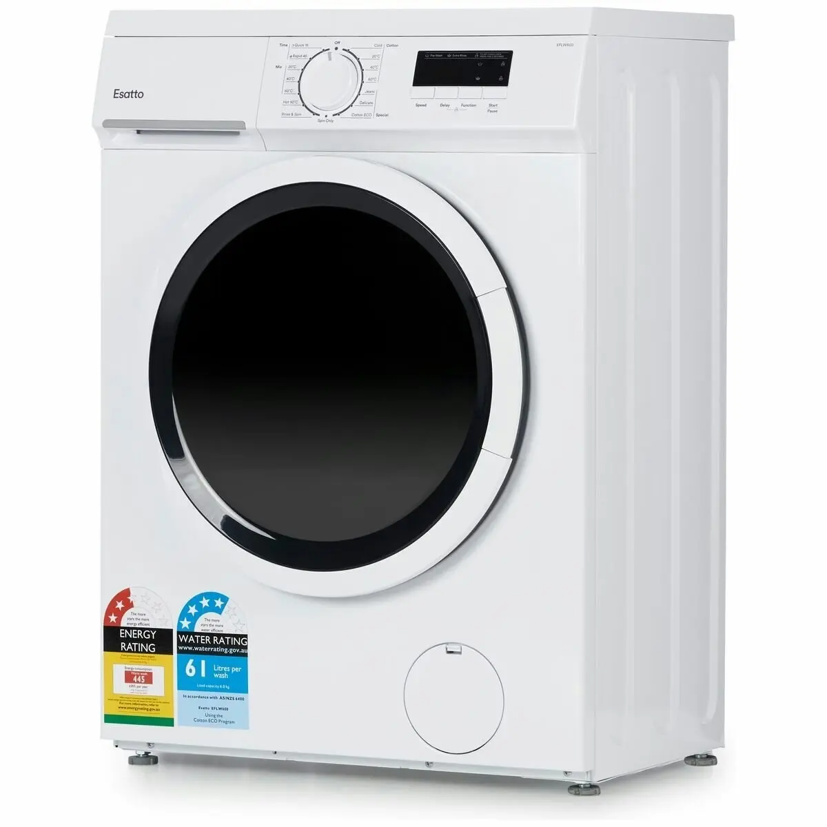 Esatto 6kg Front Load Washing Machine