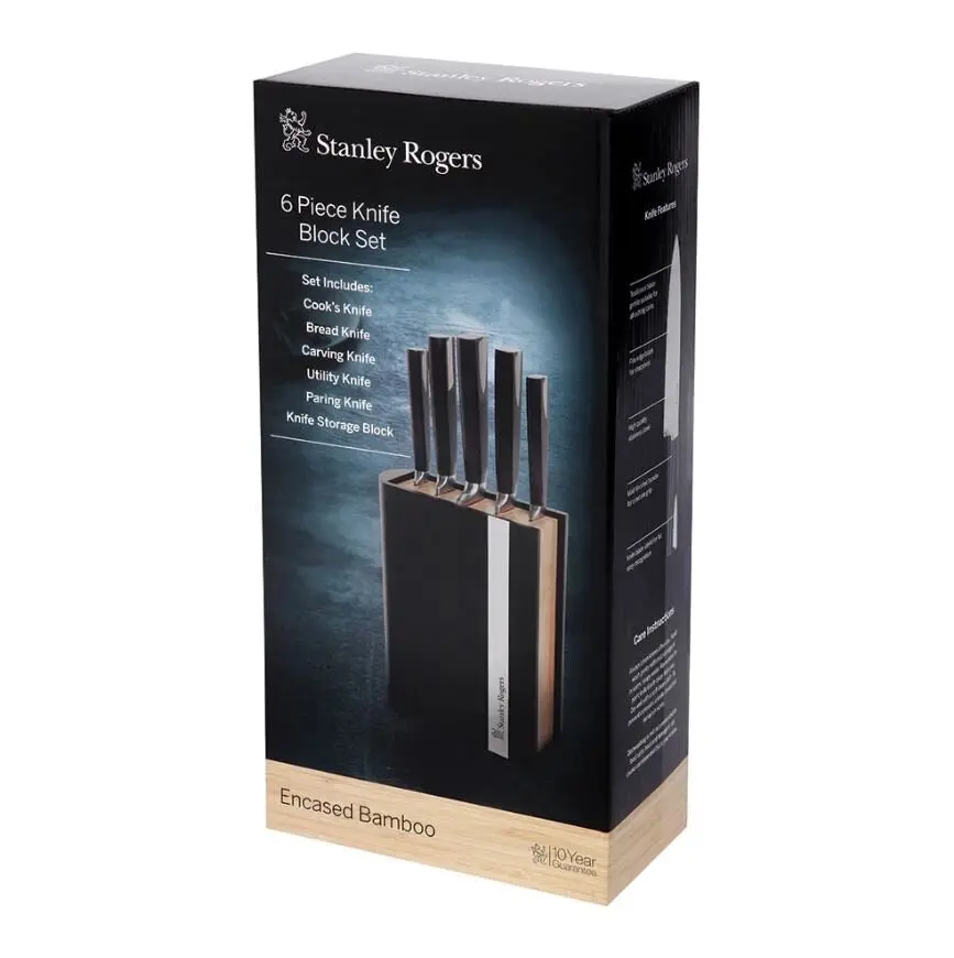 Stanley Rogers 6 Piece Knife Block