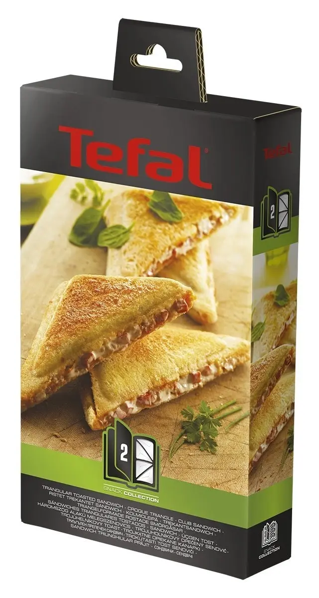 Tefal Snack Collection Club Sandwich Plates Attachment