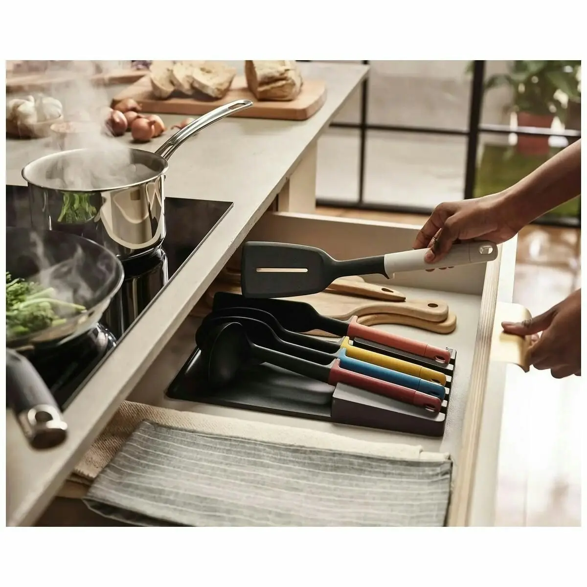 Joseph Joseph Elevate Five Piece In-Drawer Utensil Set