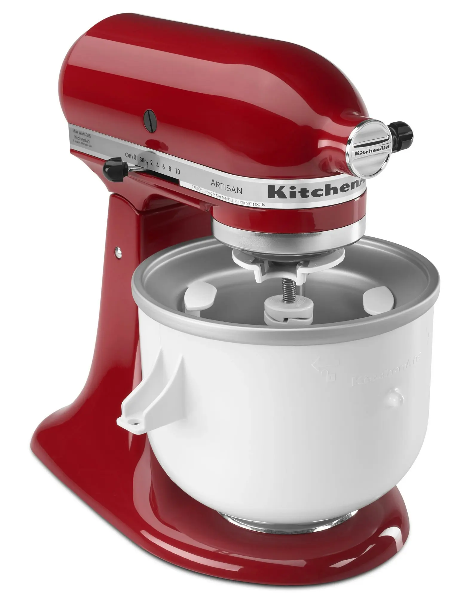 KitchenAid 5KICA0WH Ice Cream Bowl Attachment