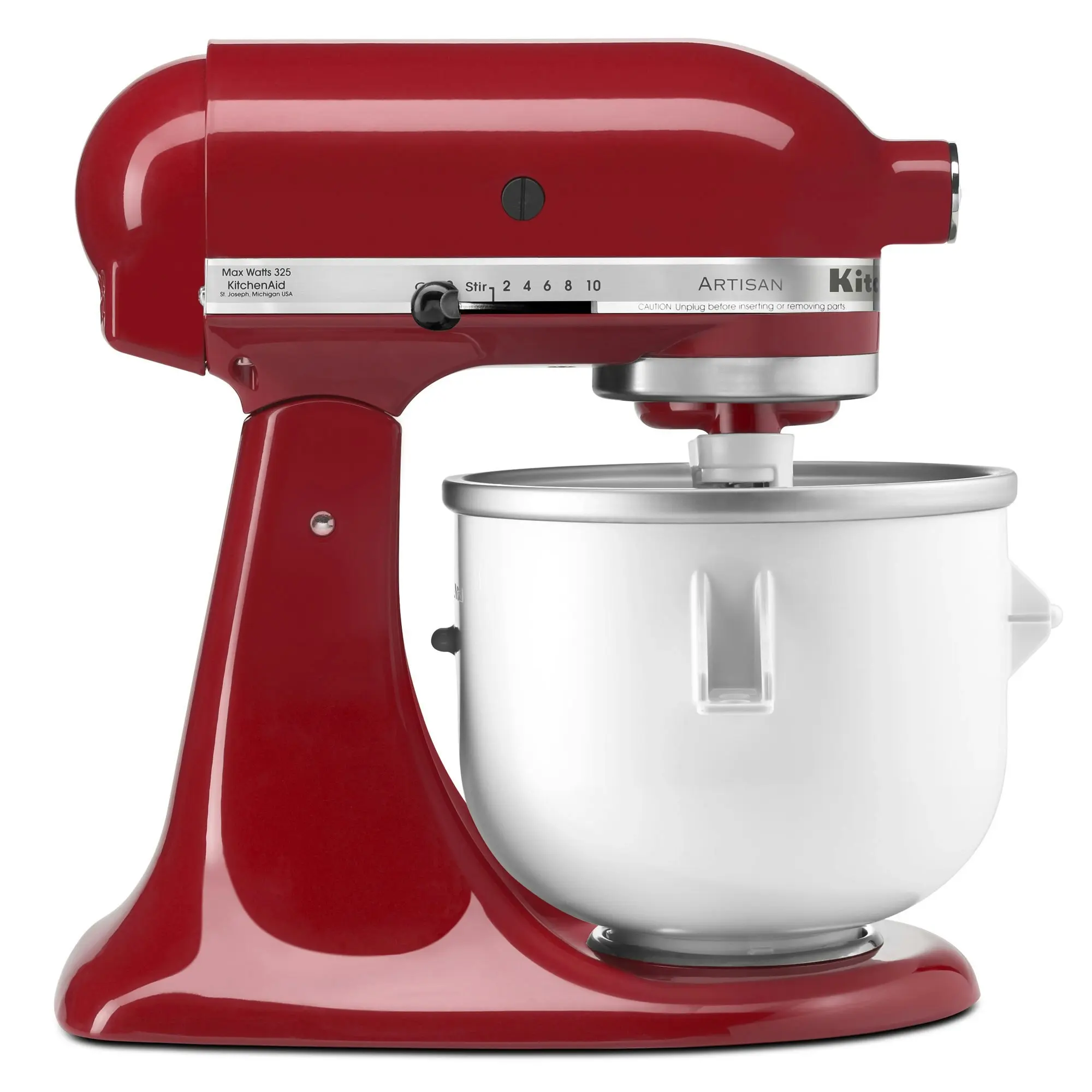 KitchenAid 5KICA0WH Ice Cream Bowl Attachment