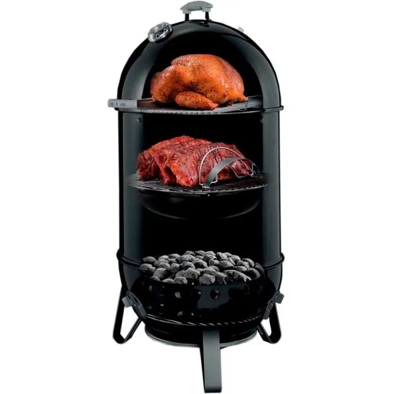 Napoleon Apollo 300 Charcoal Fuel Smoker BBQ