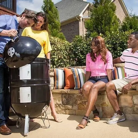 Napoleon Apollo 300 Charcoal Fuel Smoker BBQ