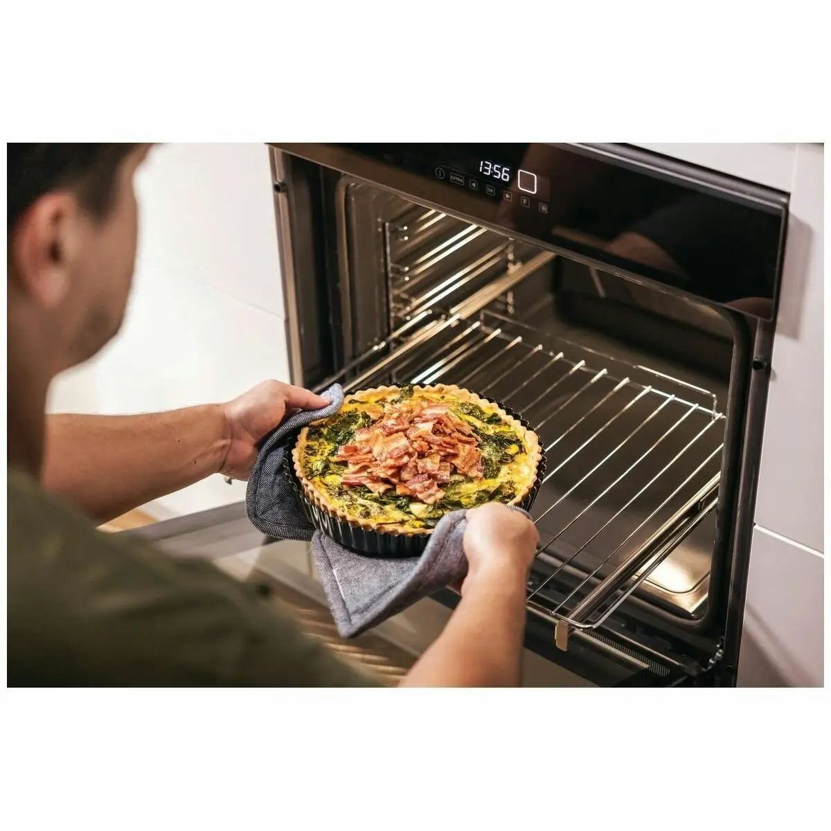 Haier 60cm Self-Cleaning Oven with Rotisserie