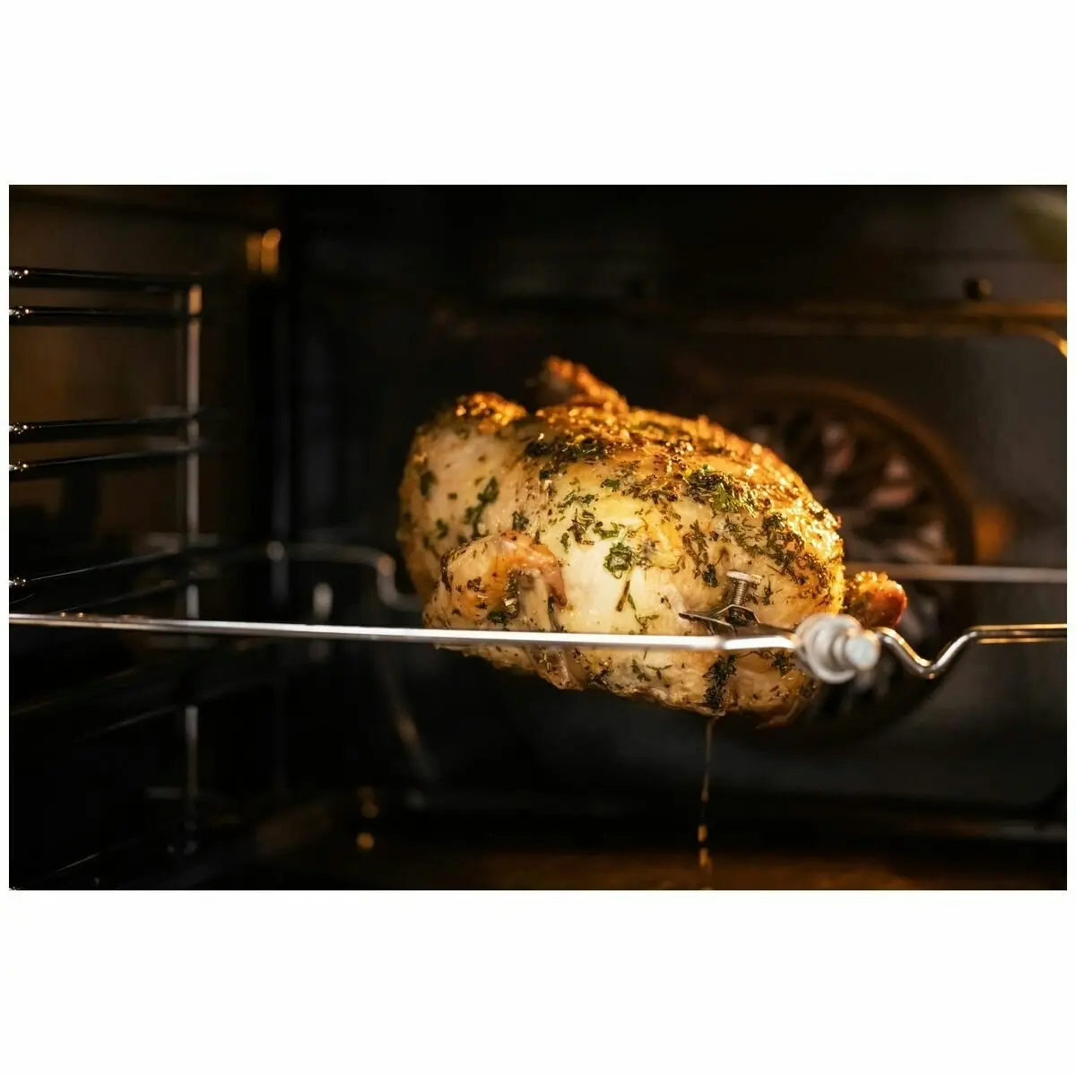 Haier 60cm Self-Cleaning Oven with Rotisserie