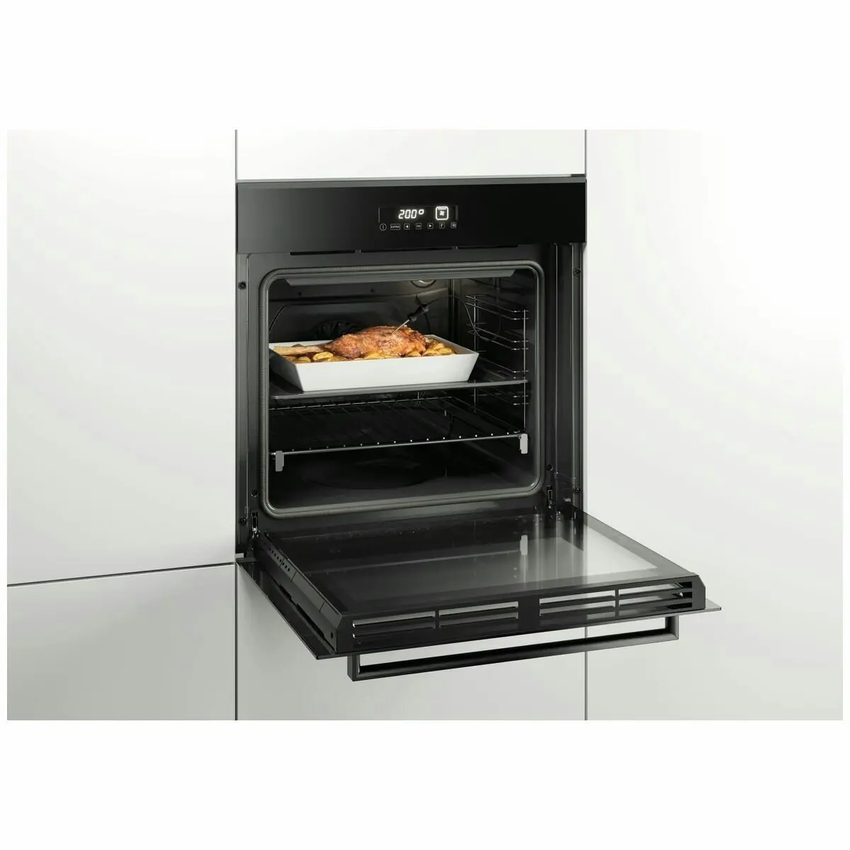 Haier 60cm Self-Cleaning Oven with Rotisserie