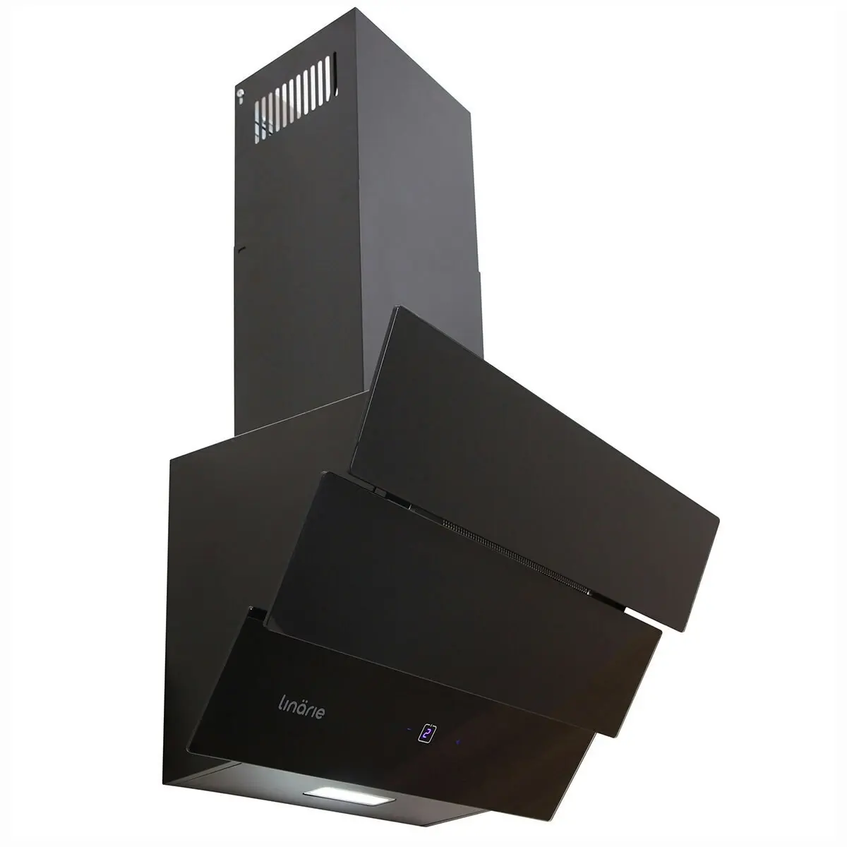 Linarie 60cm Gruissan Black Canopy Rangehood