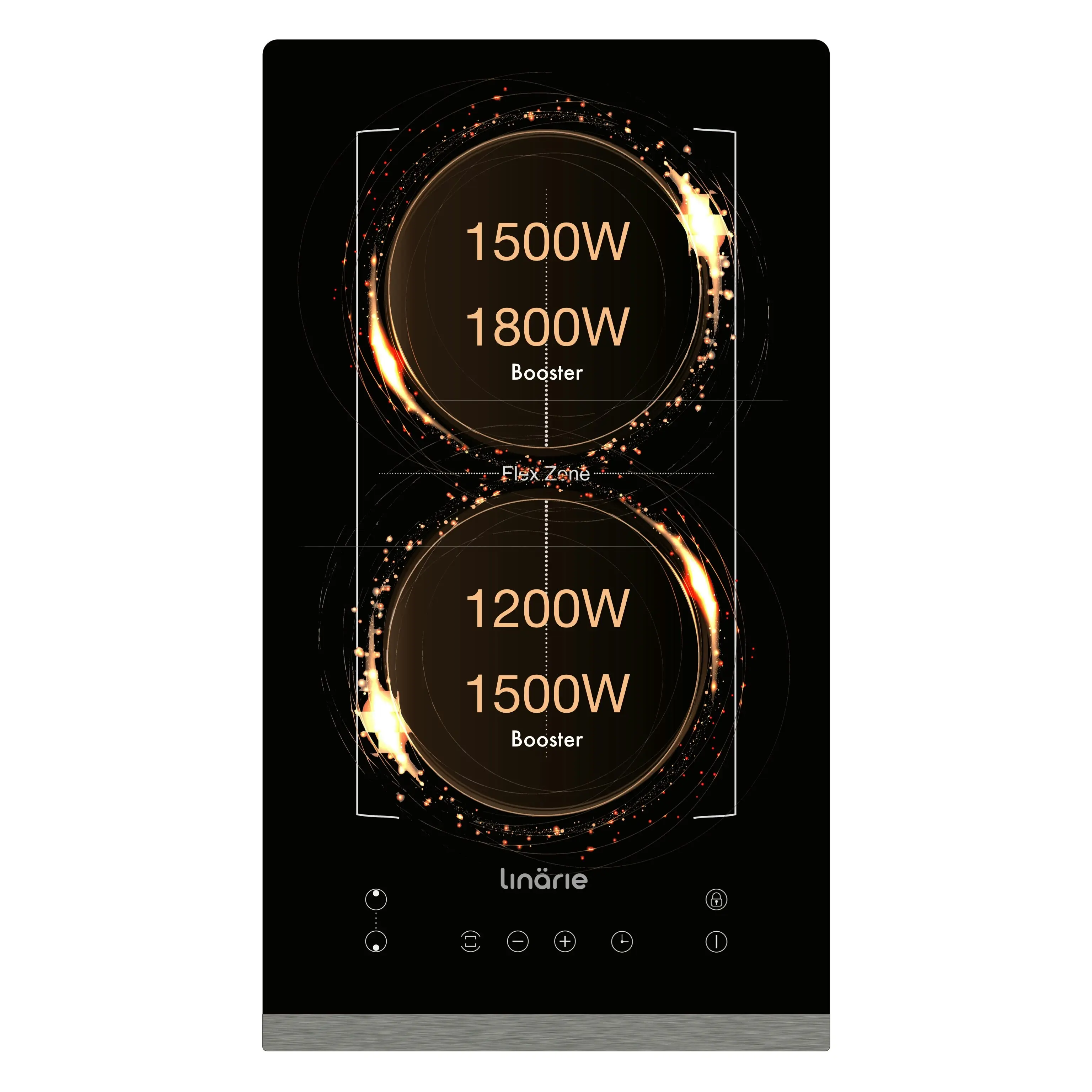 Linarie 30cm Domino Induction Cooktop with Flex Zone