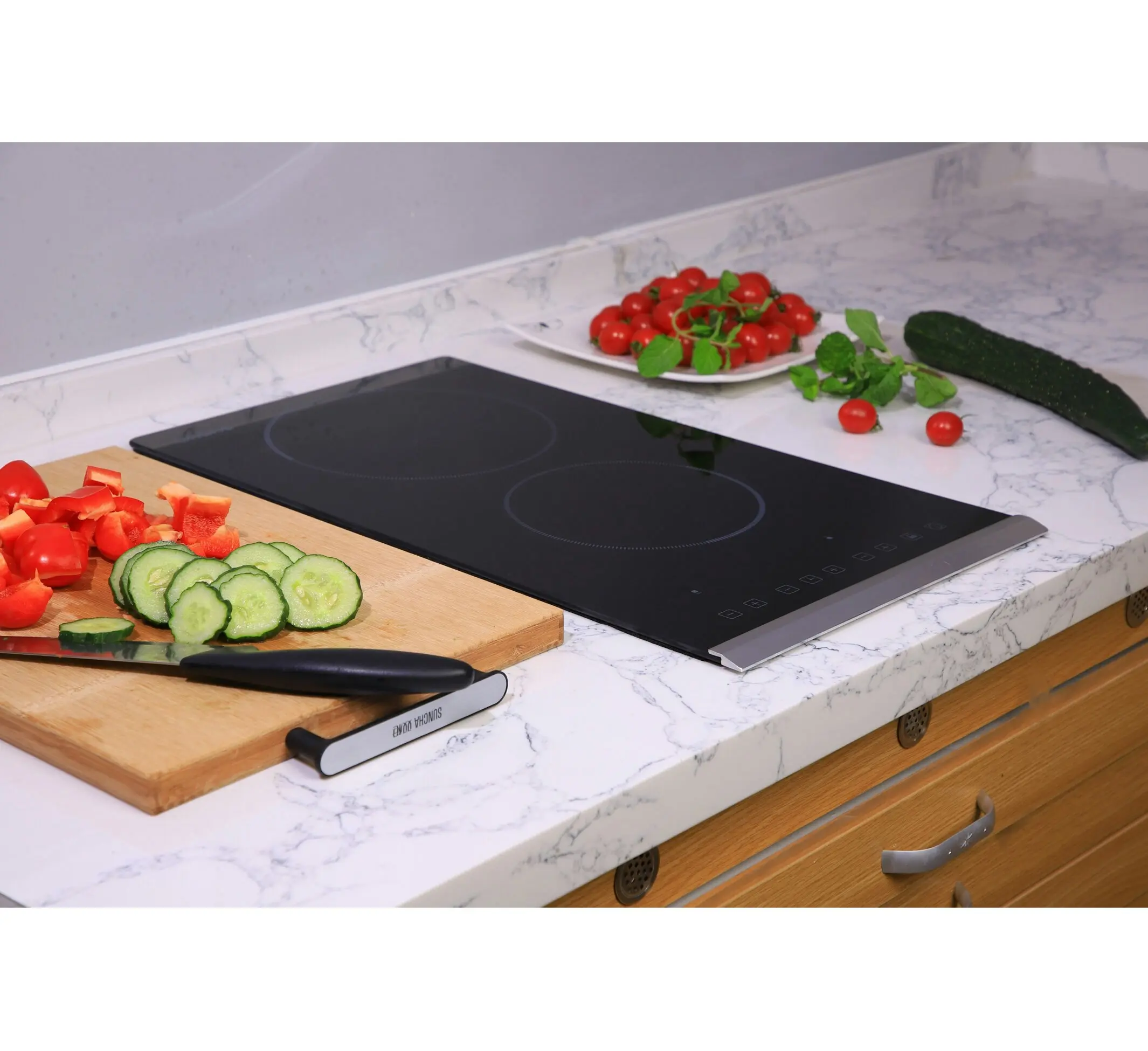 Linarie 30cm Domino 2 Burner Ceramic Cooktop