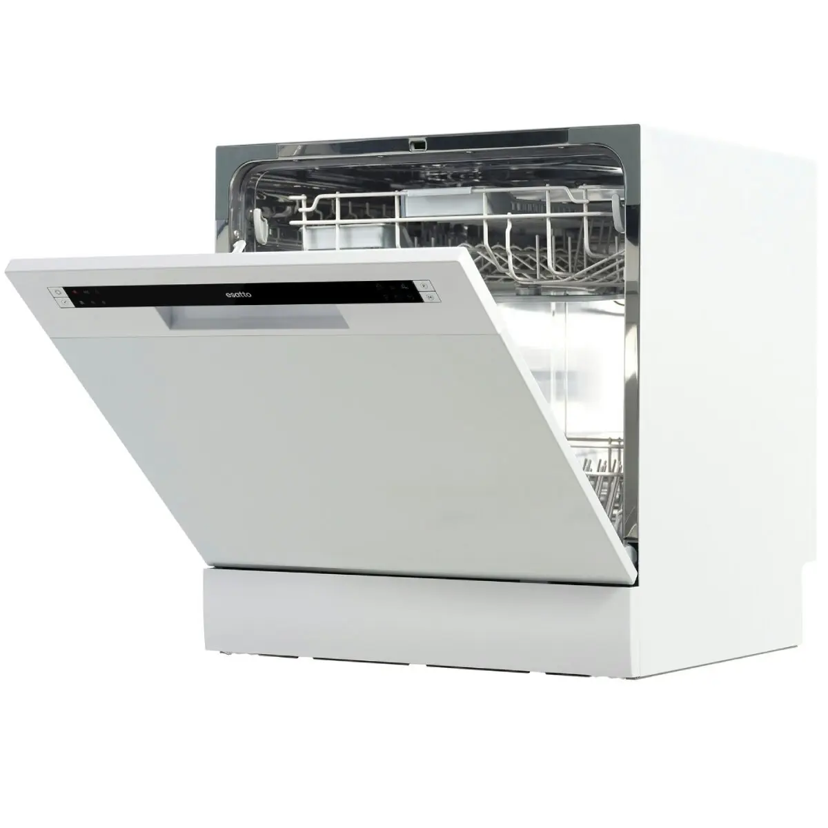 Esatto 60cm White Benchtop Dishwasher