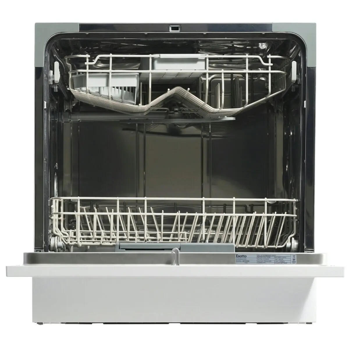 Esatto 60cm White Benchtop Dishwasher