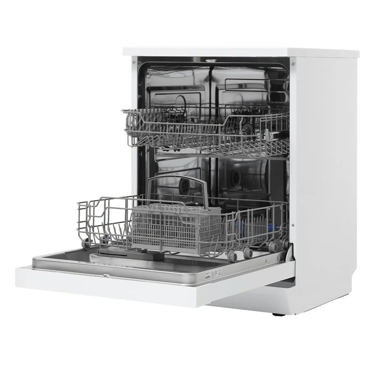 Esatto 60cm Freestanding White Finish Dishwasher