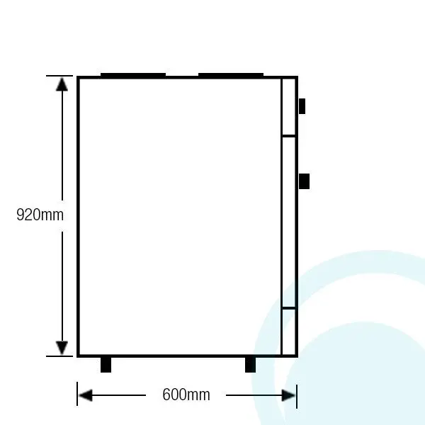 Euromaid 90cm Dual Fuel Freestanding Oven & 90cm Canopy Rangehood Pack