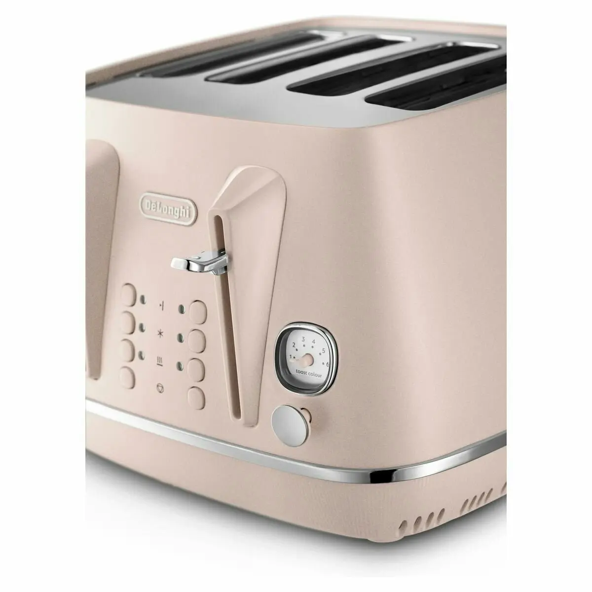 De'Longhi Distinta Perla 4-Slice Toaster Rose