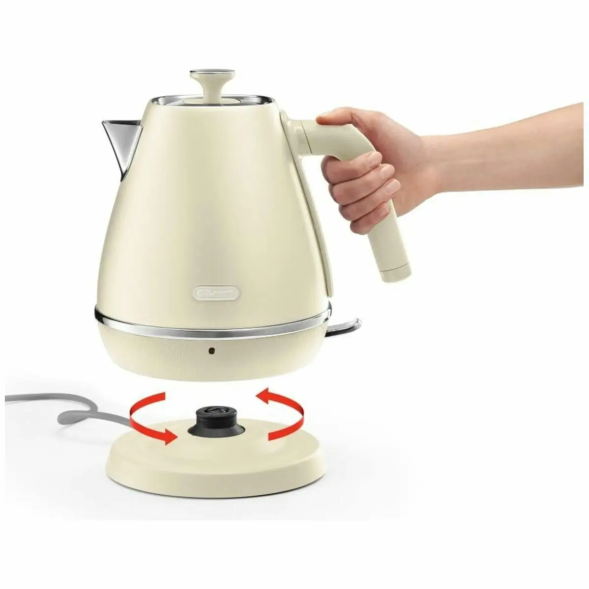 De'Longhi Distinta Moments Kettle Perla Lemon