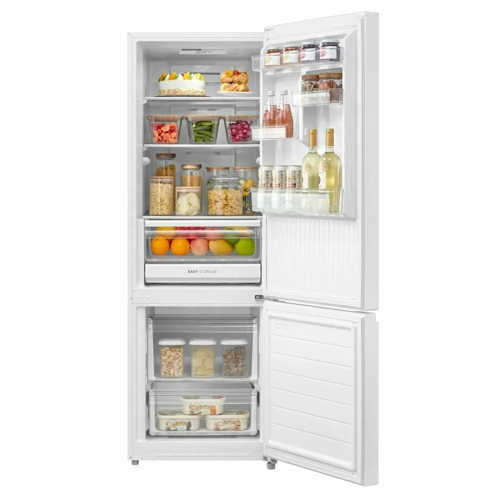 Esatto 325L Bottom Mount Frost Free Fridge White