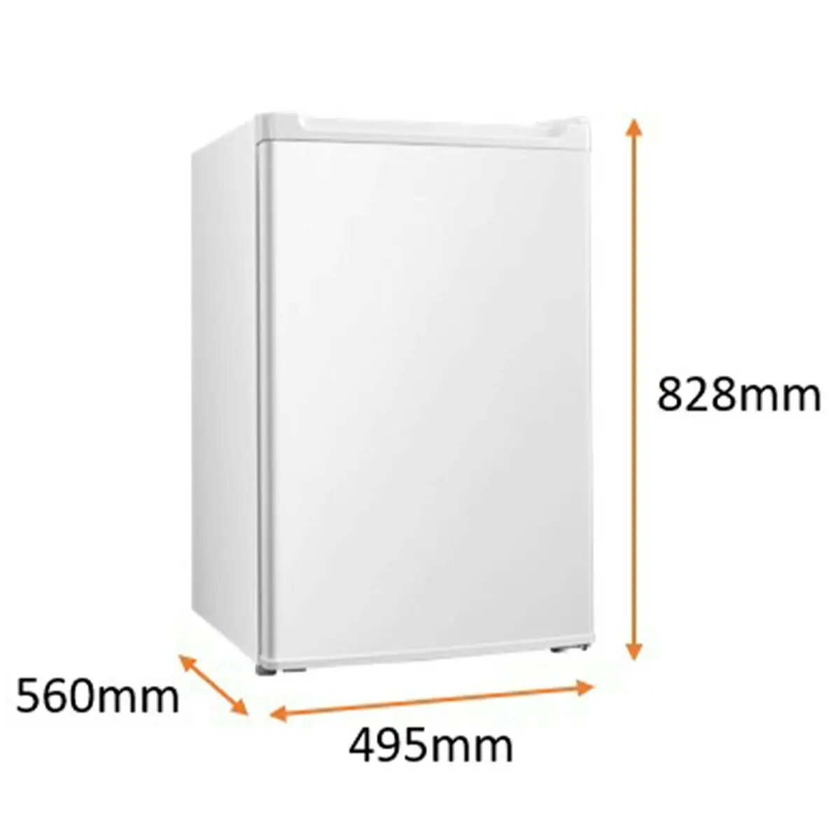 Eurotech 121L Bar Fridge White