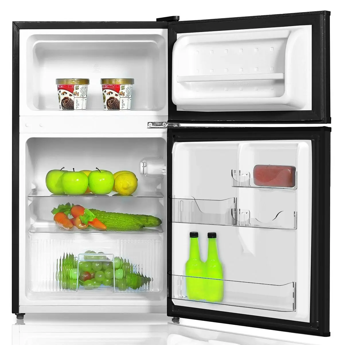 Esatto 87L Bar Fridge Black