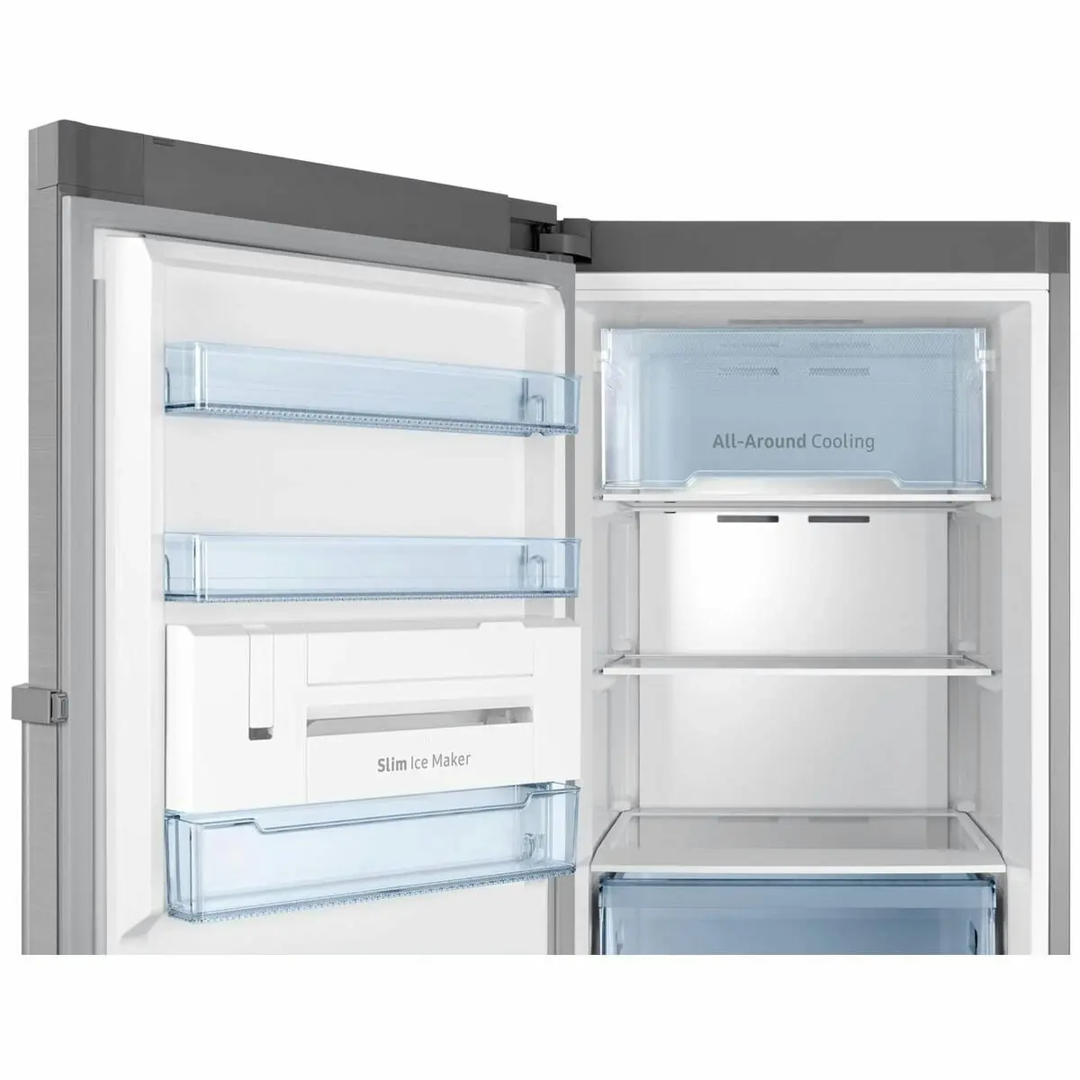 Samsung 323L Single Door Freezer Silver