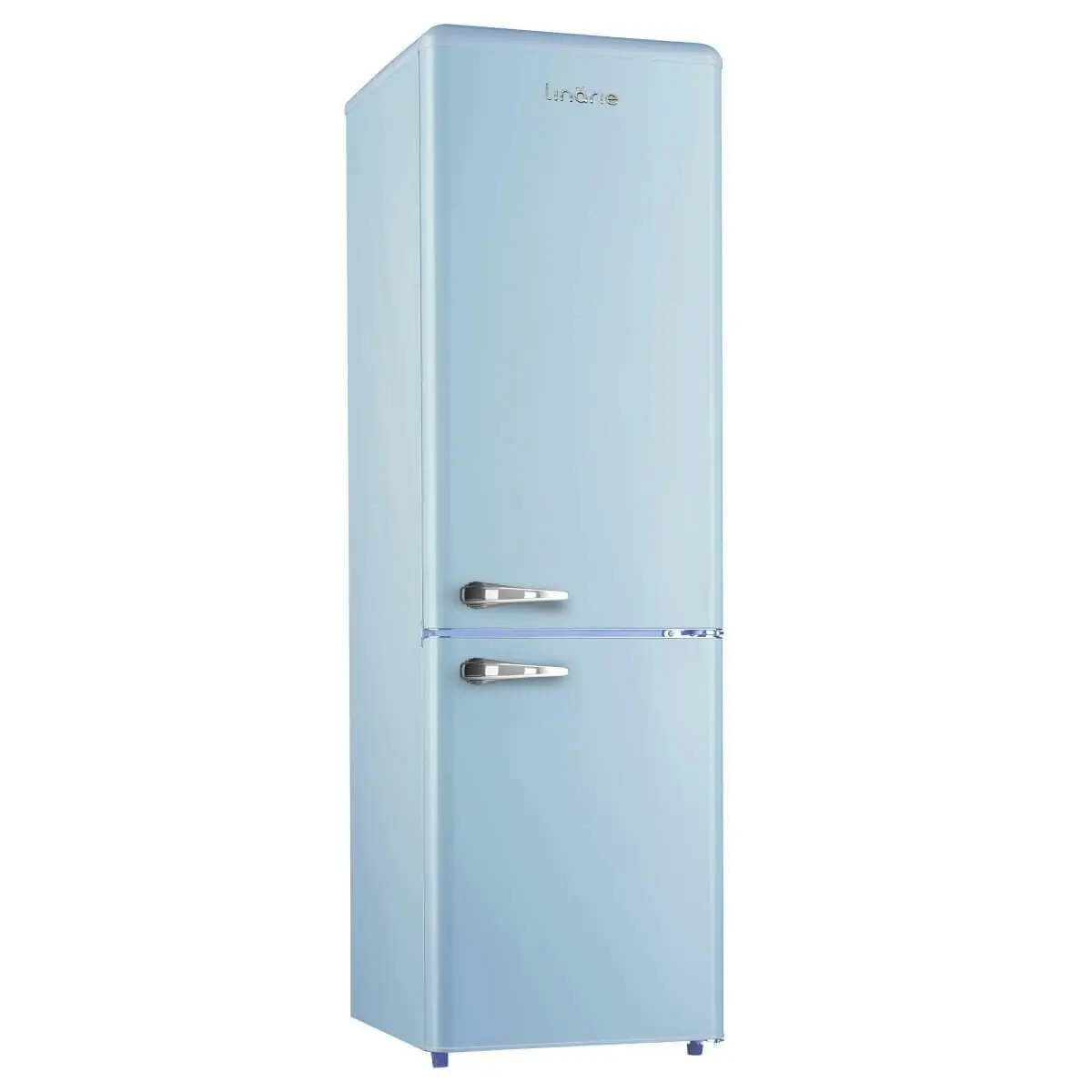 Linarie Annecy 242L Retro Bottom Mount Fridge Blue