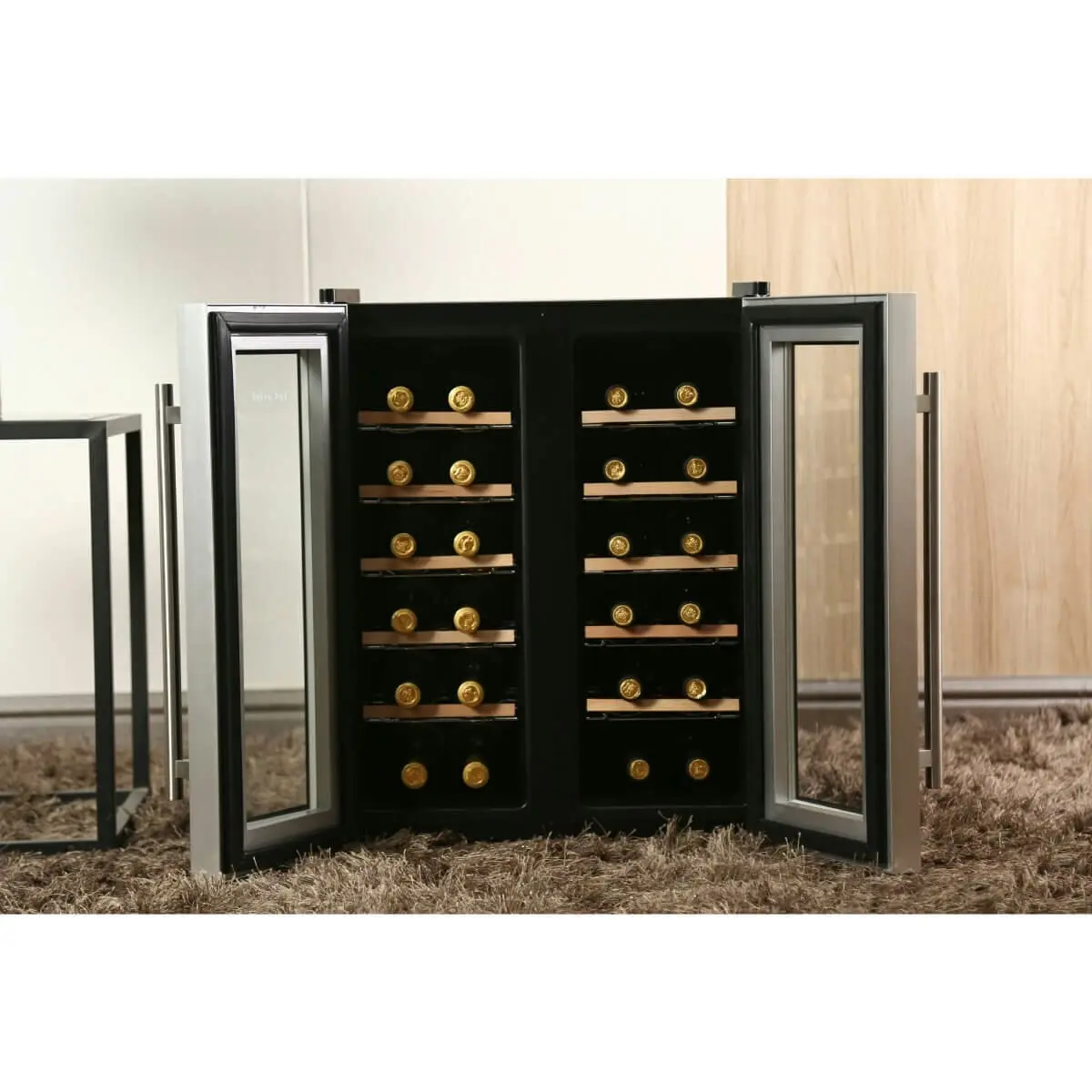 Lecavist 24 Bottle Dual Zone Wine Fridge