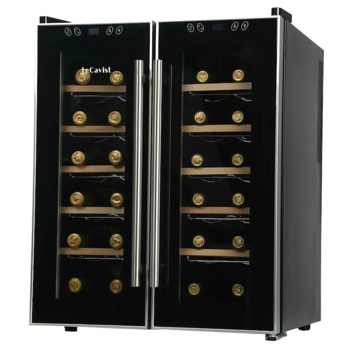 Lecavist 24 Bottle Dual Zone Wine Fridge