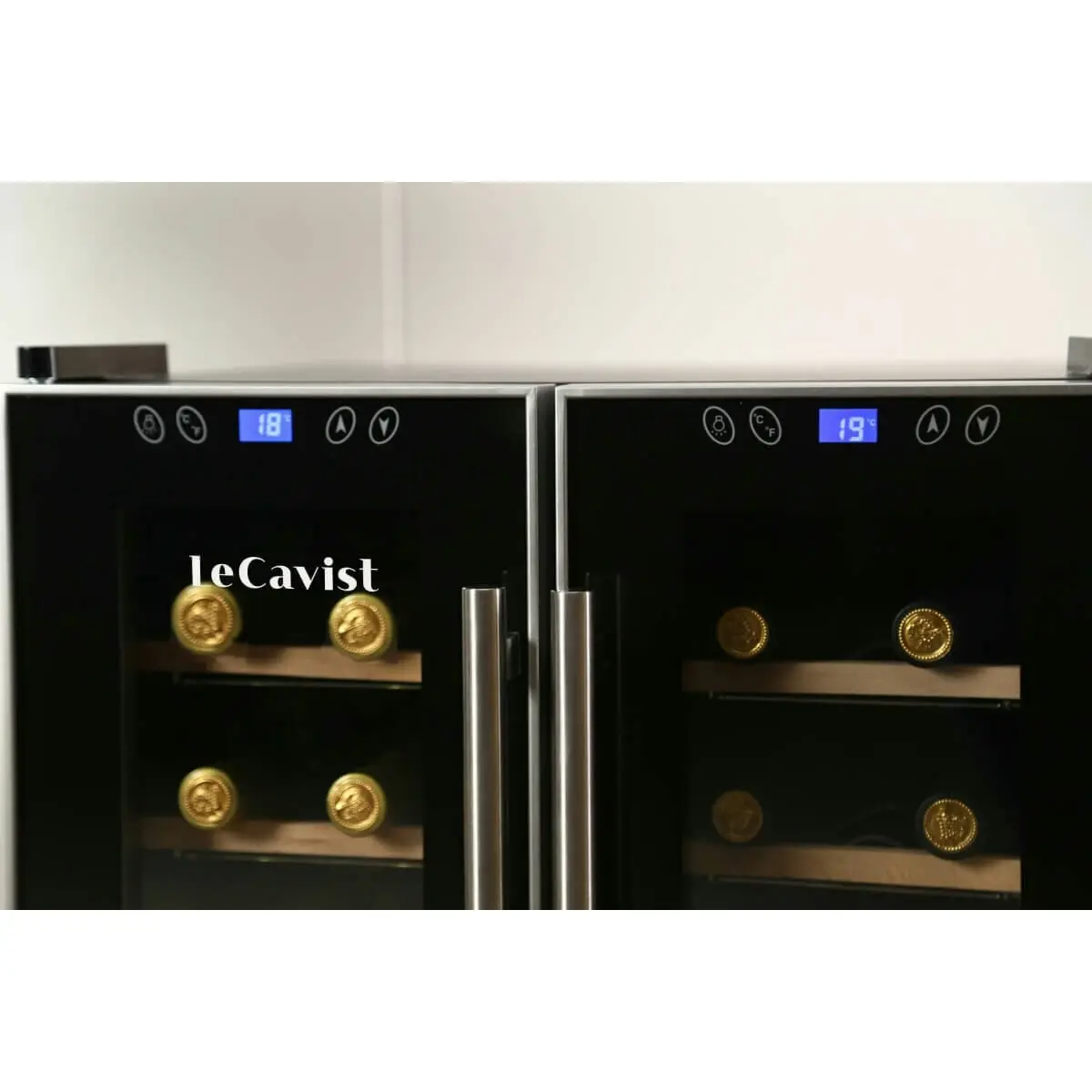 Lecavist 24 Bottle Dual Zone Wine Fridge