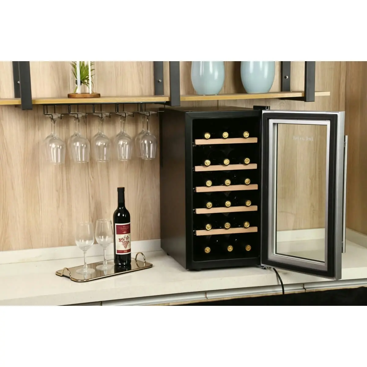 Lecavist 18 Bottle Single Zone Wine Fridge