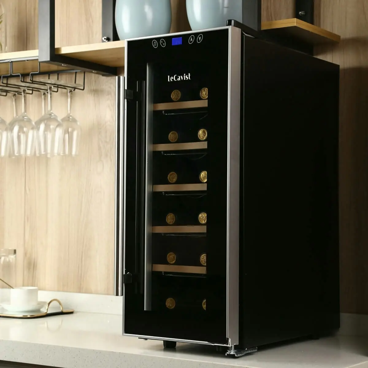 Lecavist 12 Bottle Single Zone Wine Fridge