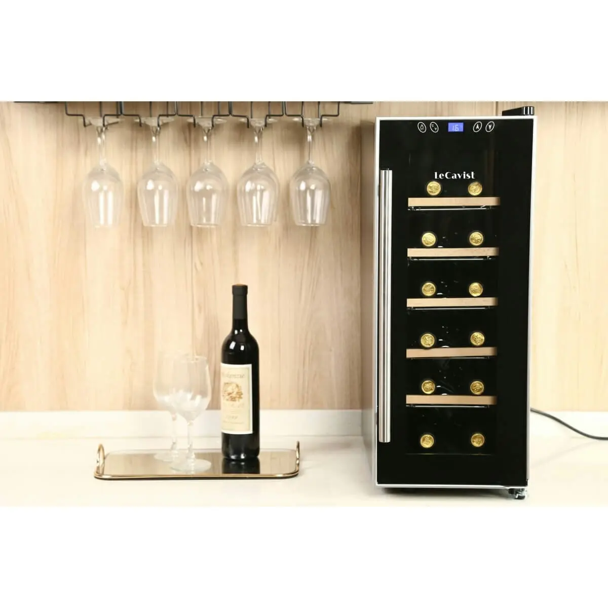 Lecavist 12 Bottle Single Zone Wine Fridge