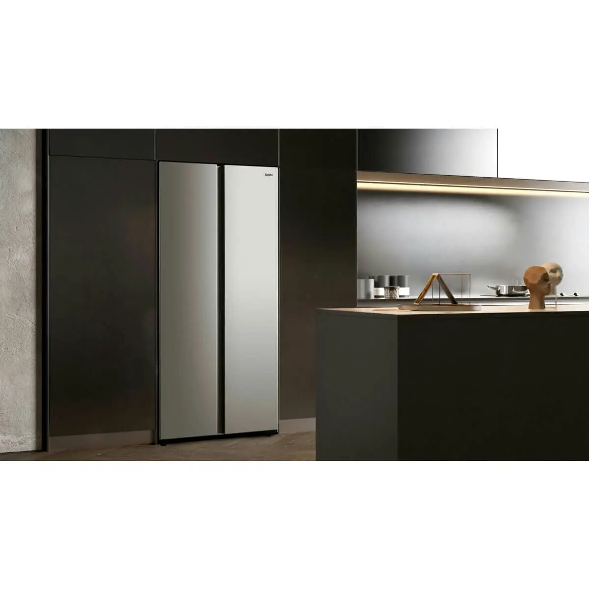 Esatto 460L Side by Side Fridge