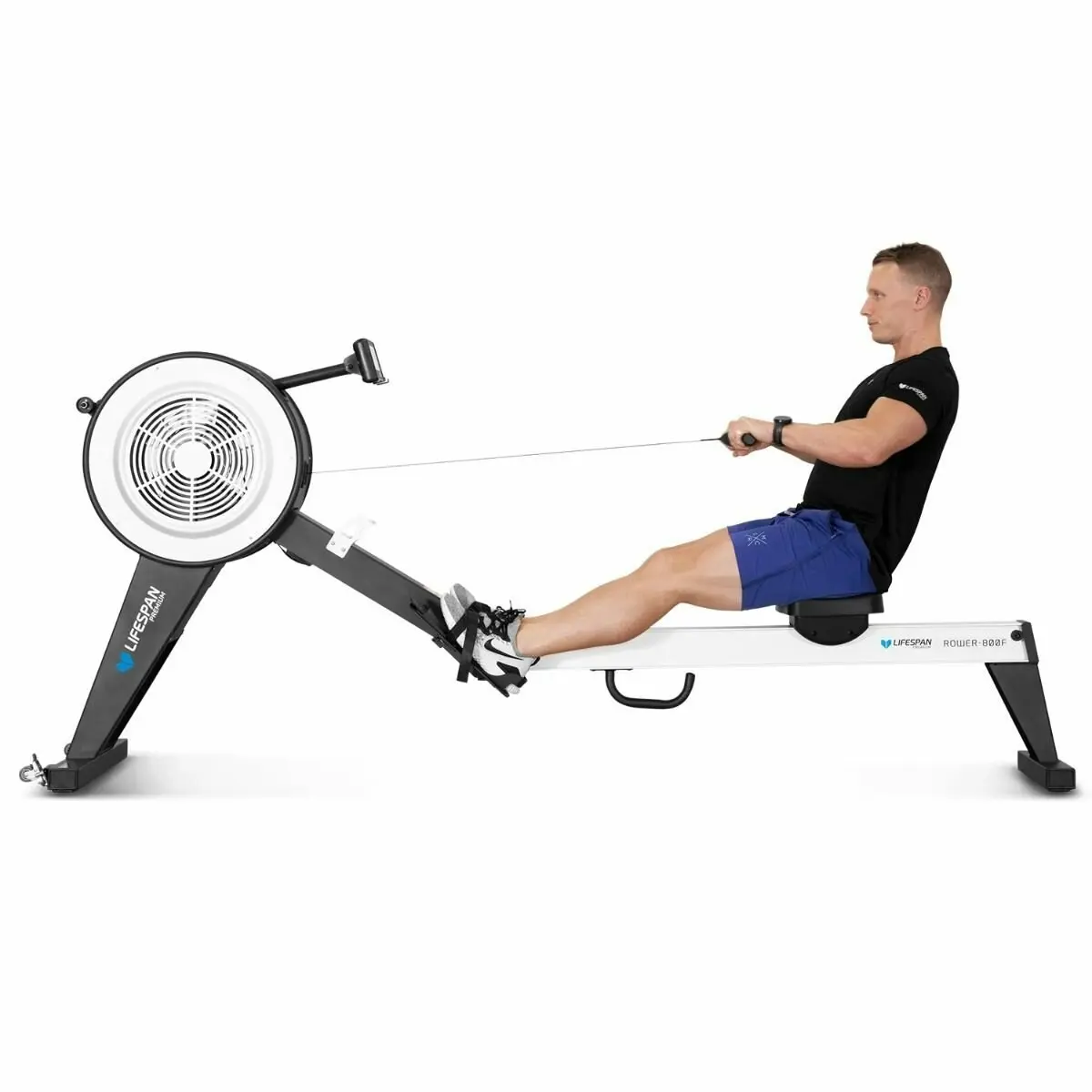 Lifespan Fitness Hybrid Air & Magnetic Rowing Machine