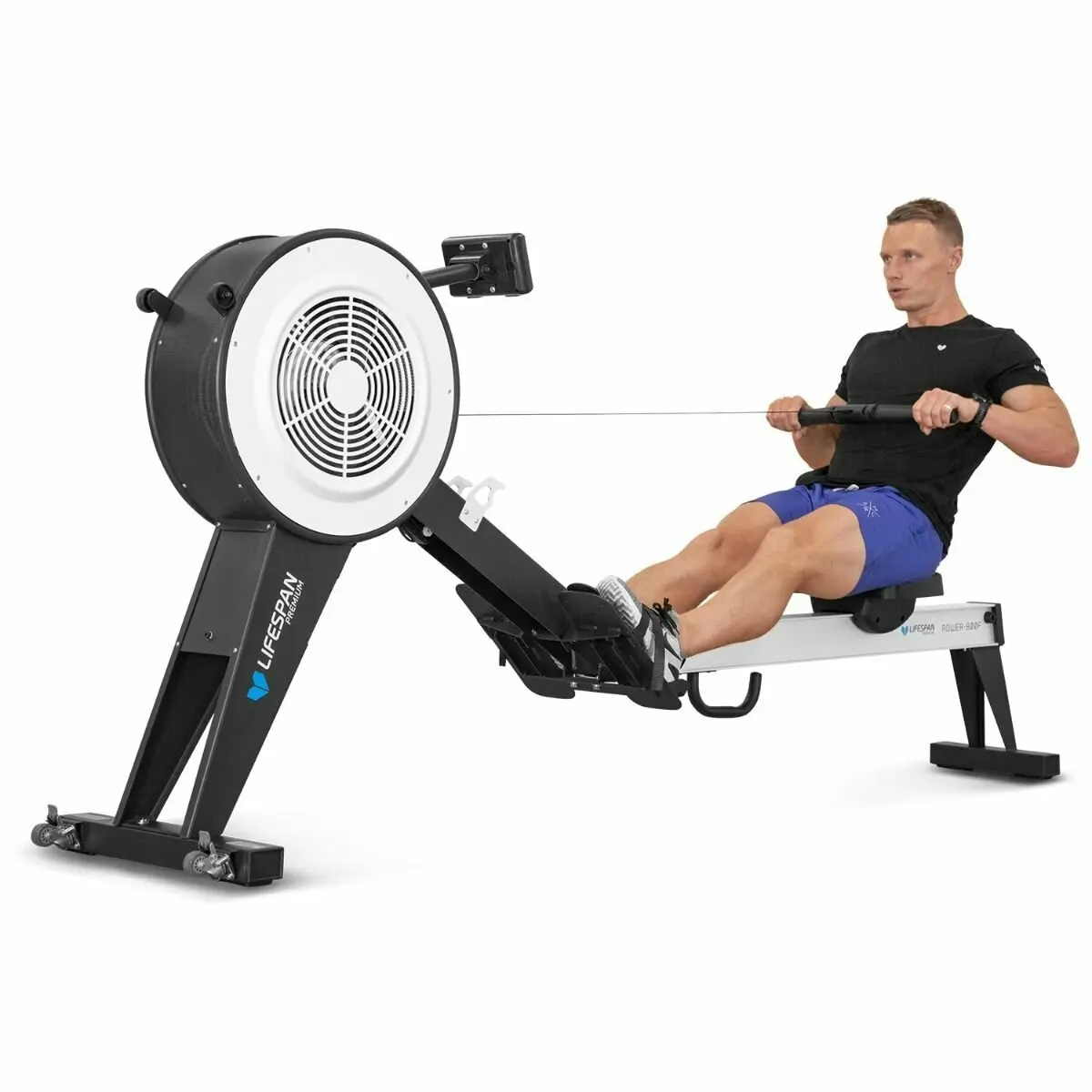 Lifespan Fitness Hybrid Air & Magnetic Rowing Machine