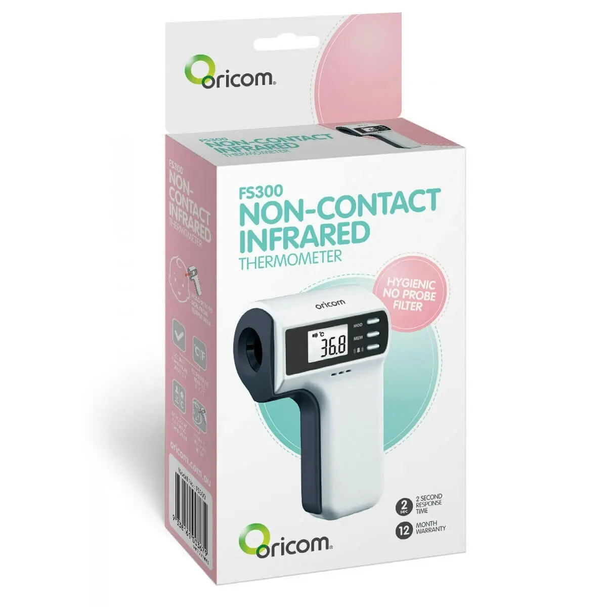 Oricom Non Contact Infrared Thermometer