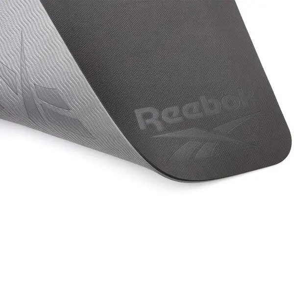 Reebok 6mm Double Sided Yoga Mat Grey