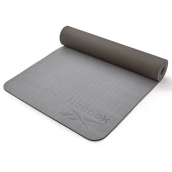 Reebok 6mm Double Sided Yoga Mat Grey