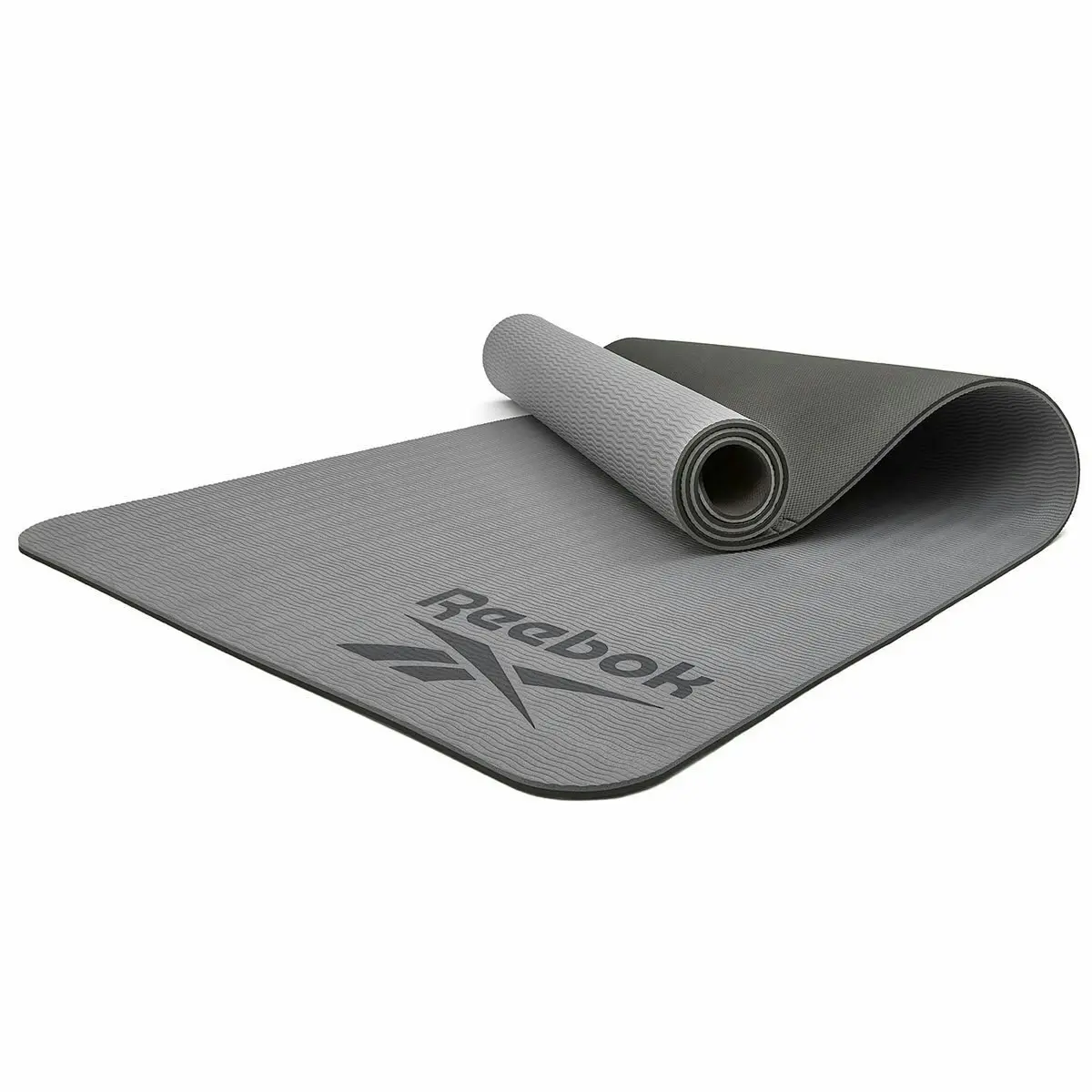 Reebok 6mm Double Sided Yoga Mat Grey