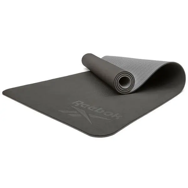 Reebok 6mm Double Sided Yoga Mat Grey