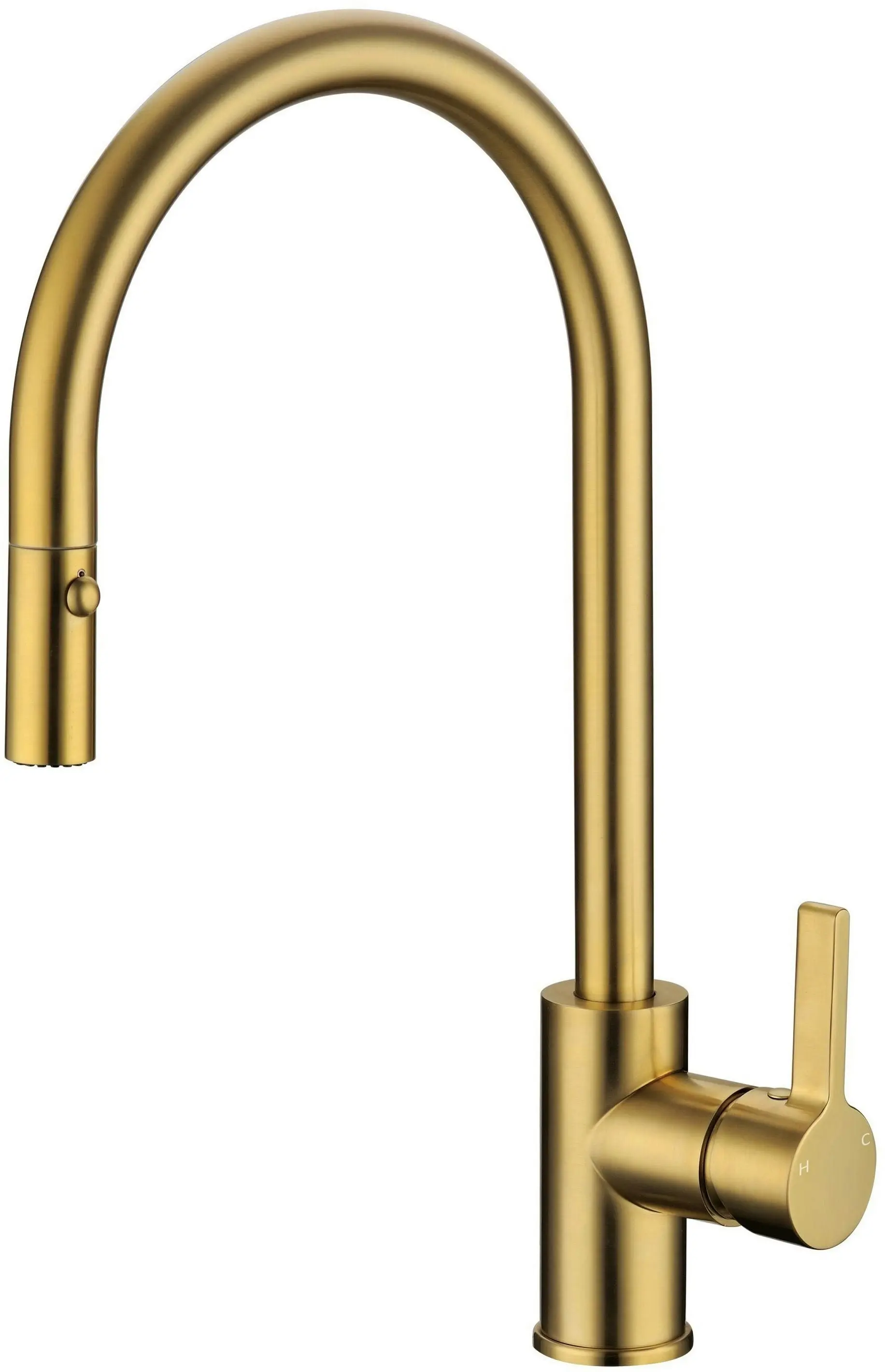 Casa Pull-out Sink Mixer Tap Brushed Gold CASA1016SB-BG