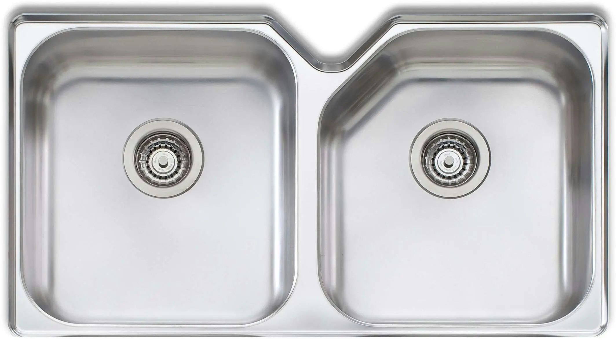 Oliveri Nu-petite Double Bowl Undermount Sink NP63U