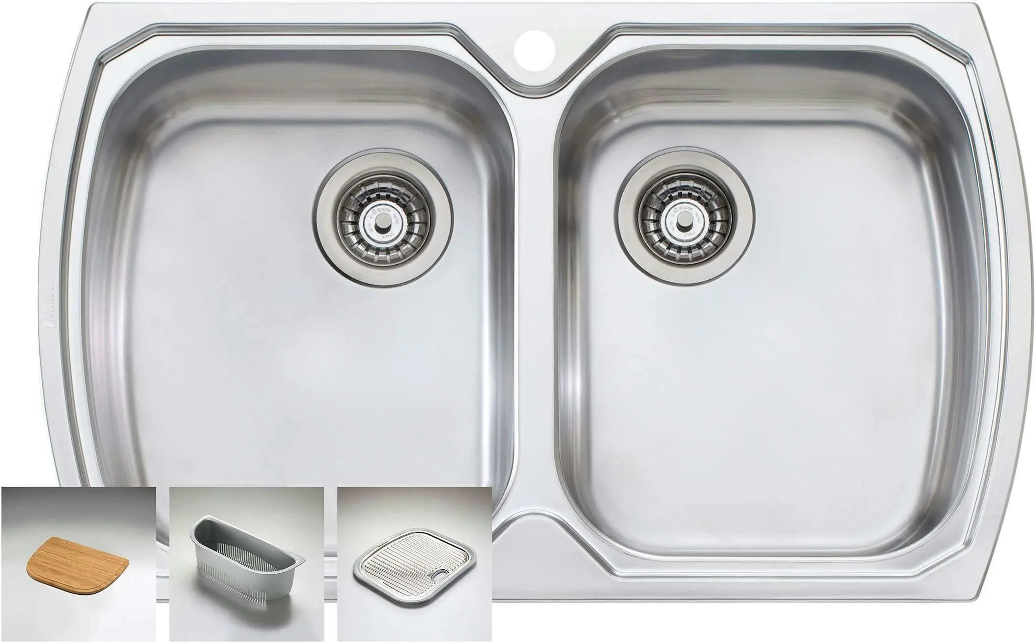 Oliveri Monet Double Bowl Inset Sink MO763