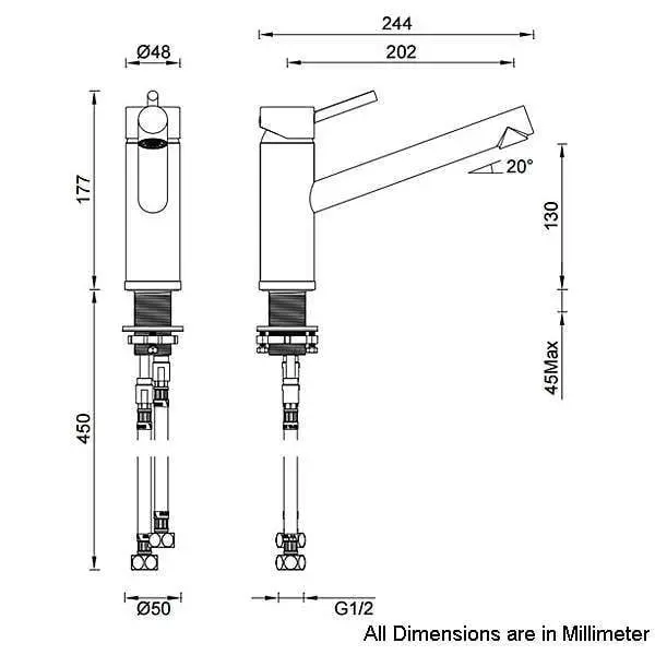 Abey Lucia Kitchen Mixer Tap 3K1