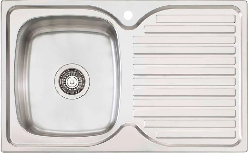 Oliveri Endeavour Single Bowl Inset Sink With Drainer EE21